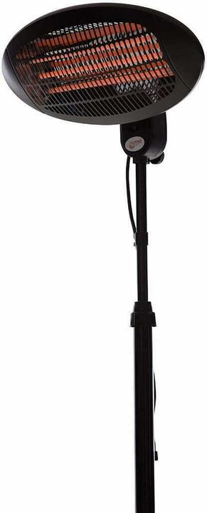 Actual product image Sunred Heater SMQ2000A, Elekra Quartz Standing Infrared, 2000 W, Juodas (2000 W)