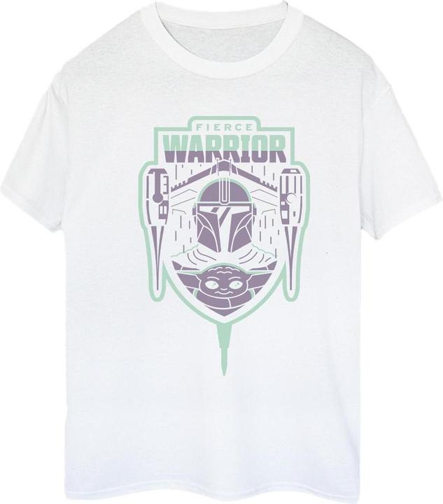 Produktbild Star Wars The Mandalorian Fierce Warrior Patch TShirt (3XL)