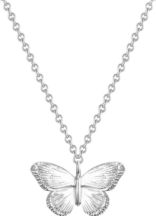 Produktbild Glanzstücke München Damen Schmetterling Sterling Silber silber 40,5 cm Basiskette + 5,0 cm Verlängerung - 28685 (Sterling Silber, 40.5 cm)