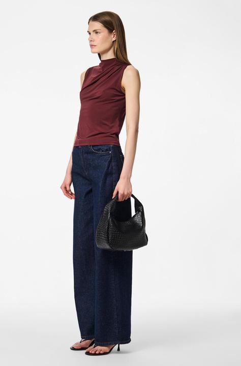 Image du produit Pieces Pcmadison Sl Draped Top Jrs Noos Bc (XXL)