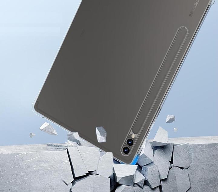 Actual product image Screenguard Tablet Hülle Crystal Soft Airbag Bumper (Galaxy Tab S10 Ultra)