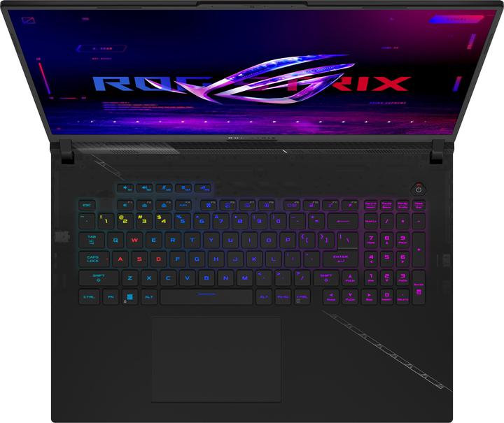 Produktbild ASUS G834JY-N6005W Intel Core i9-13980HX 18inch WQXGA 32GB DDR5 2TB SSD RTX4090 16GB W11H Black (P) (18", Intel Core i9-13980HX, 32 GB, 2000 GB)