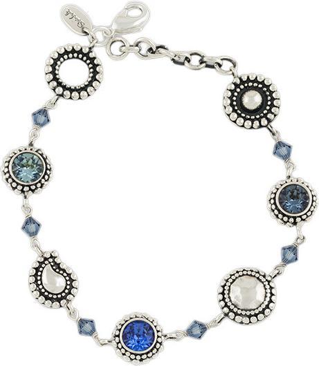 Silber, Blau