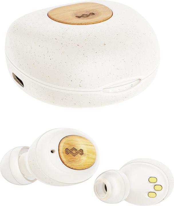 Actual product image House of Marley Bluetooth Headphones Champion Ear Buds Cream (8 h, Wireless)
