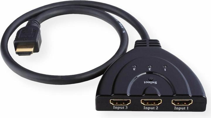 Actual product image Value HDMI Switch, 3-way