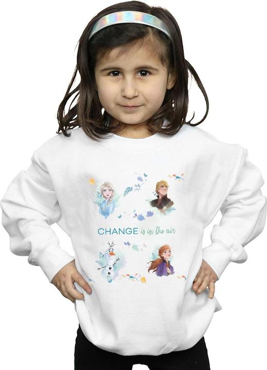 Produktbild Disney Frozen 2 Change Is In The Air Sweatshirt Mädchen (128)