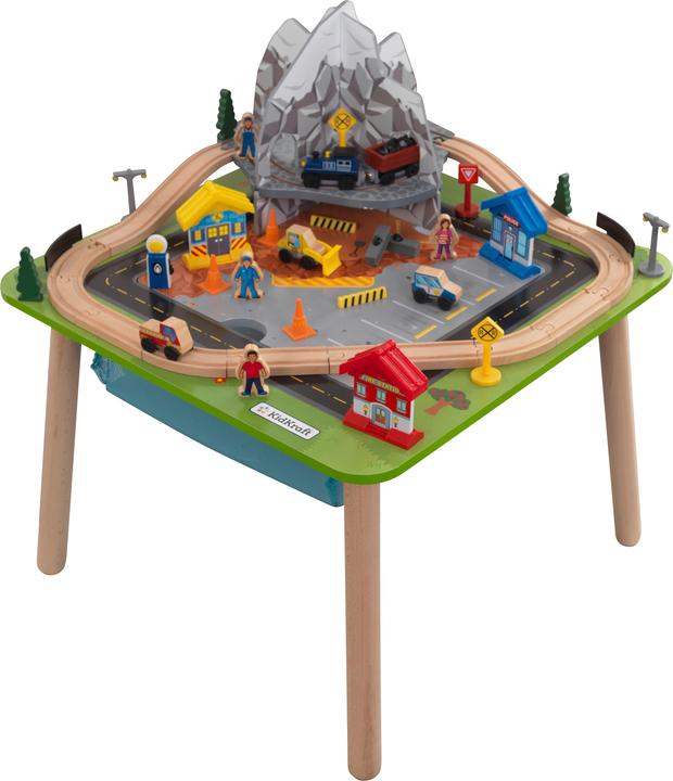 Produktbild KidKraft Eisenbahnset & Spieltisch „Felsiger Berg“