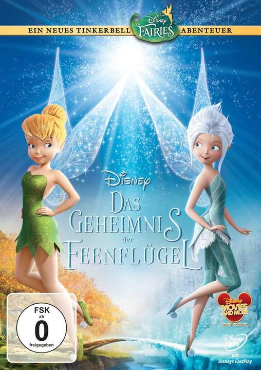 TinkerBell 4 The Secret of the Fairy Wings (DVD, 2012, Swedish, English, German, Finnish)