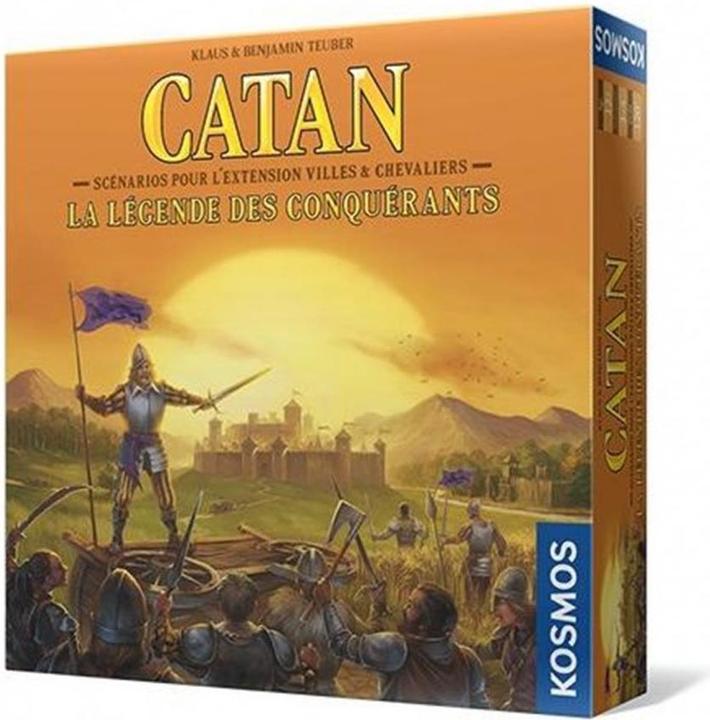 Actual product image Kosmos Family game CATAN La légende des Conquérants (French)