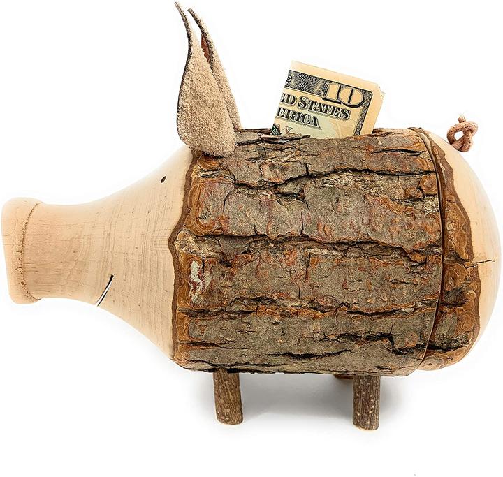 Produktbild Waldfabrik Sparschwein Rudi (19 x 9.5 x 11.5 cm)