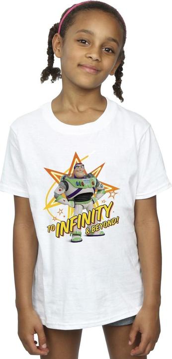 Actual product image Disney Girls Toy Story Buzz To Infinity Cotton T-Shirt (116)