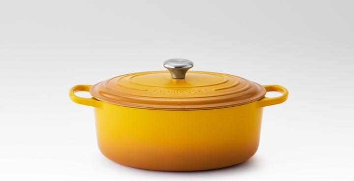 Image du produit Le Creuset Cocotte Signature ovale 31 cm Nectar (31 cm, Cocotte + faitout, Fonte)