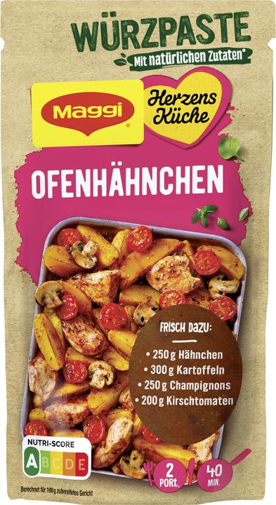 Produktbild Maggi Herzensküche Ofen Hähnchen (65 g)