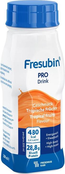 Produktbild Fresubin Pro Drink Tropische Früchte (4x200ml) (Tropische Früchte, 4 x)