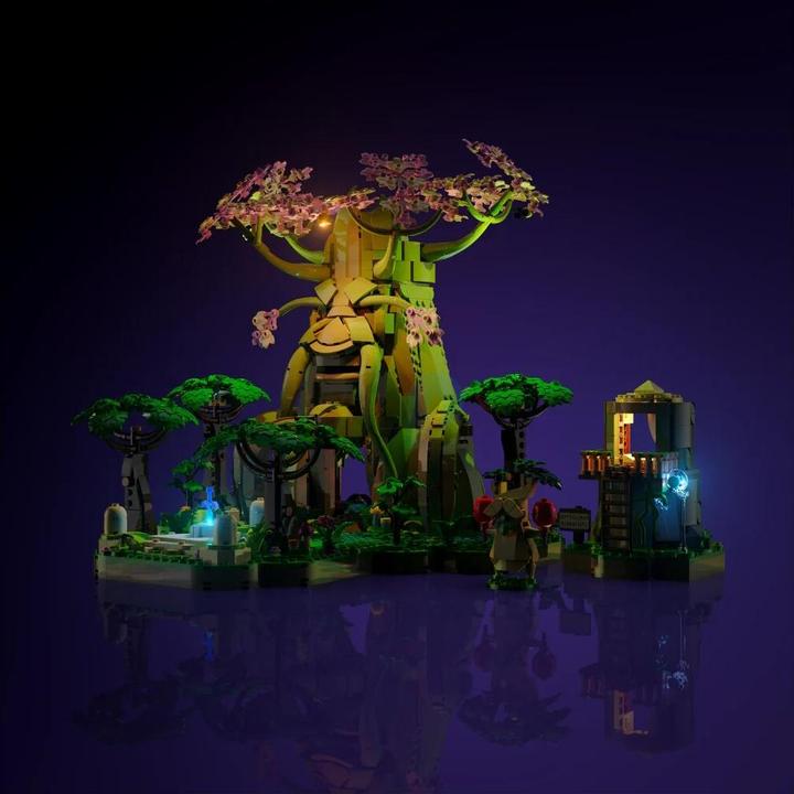 Produktbild Light my bricks LMB 2.0 LED Licht Set für LEGO 77092 The Legend of Zelda - Deku-Baum 2-in-1