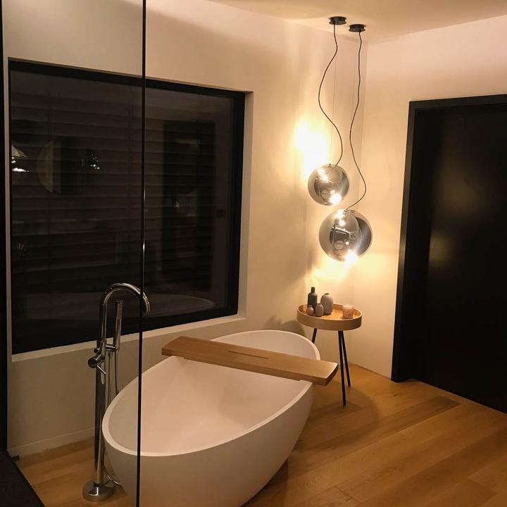 Image du produit s.luce Sphere Lampe de galerie Boule de verre 5m de suspension (E27)