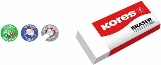 Immagine prodotto Kores Gomma da cancellare in plastica "KE20", (L)60 x (P)21 x (H)10 mm