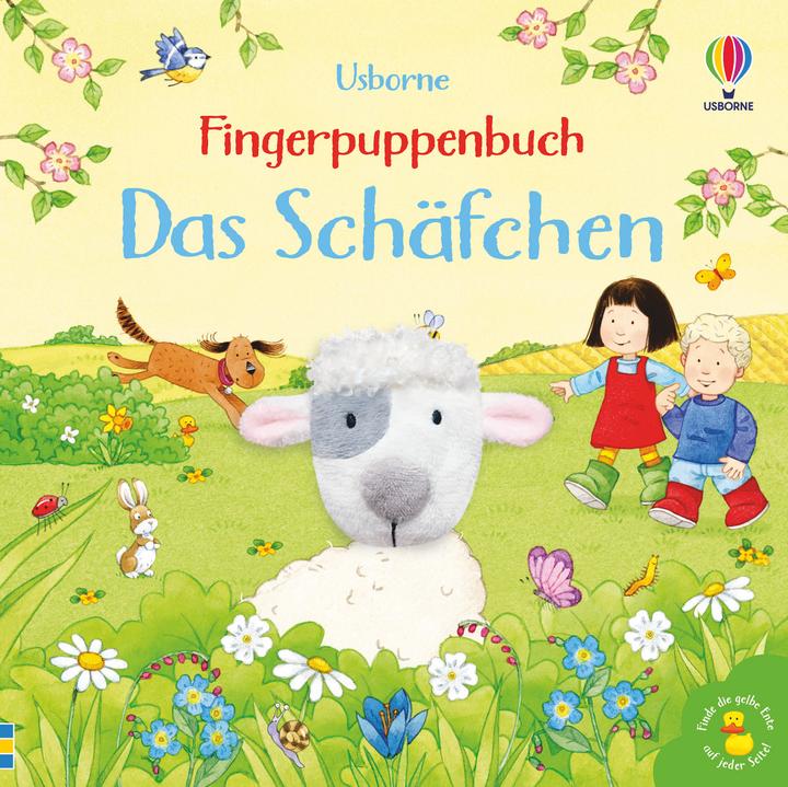 Actual product image Fingerpuppenbuch: Das Schäfchen (German, Sam Taplin, 2022)