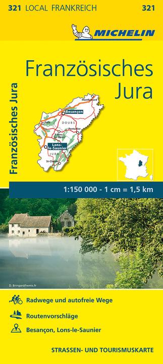 Actual product image Michelin Ka.0321 French Jura