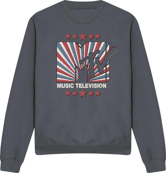 Actual product image MTV Unisex Adult Americana Sweatshirt (XL)