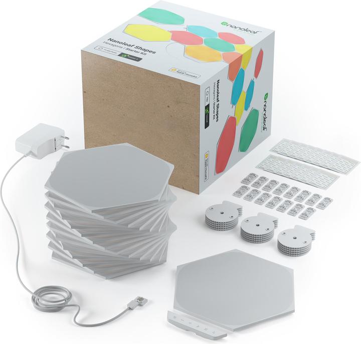 Produktbild Nanoleaf Shapes Hexagons Starter Kit (15x) (100 lm)