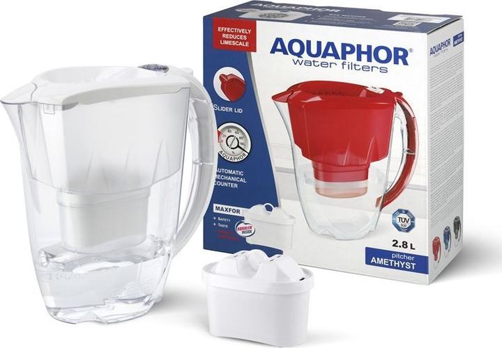 Immagine prodotto Aquaphor Amethyst MF+ Water filter jug, 2.8 L, white