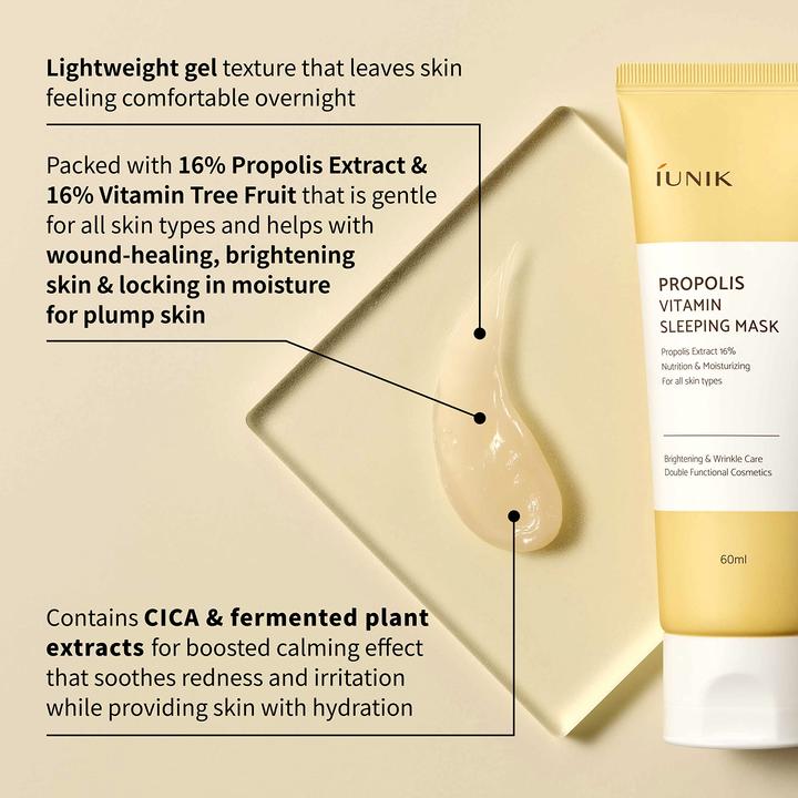 Immagine prodotto iUNIK Propolis Vitamin (60 ml, Crema 24h)