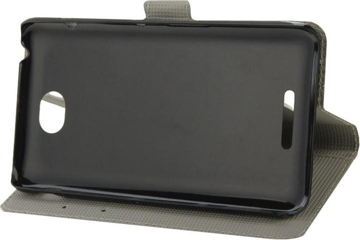 Produktbild König Design Handyhülle Tasche für Handy Sony Xperia E4 Dicke Eule auf Ast (Sony Xperia E4)