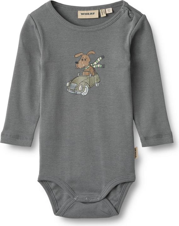 Actual product image Wheat Leo baby bodysuit (80)