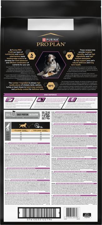 Produktbild Pro Plan Dog Medium & Large Adult 7+ Huhn (Adult, 1 Stk., 14000 g)