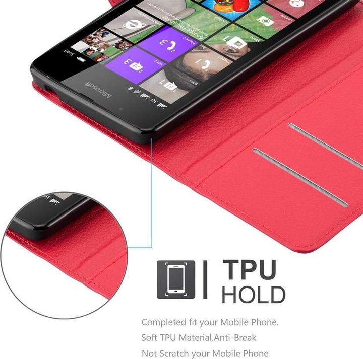 Image du produit Cadorabo Book avec fonction stand Cover (Microsoft Lumia 540)