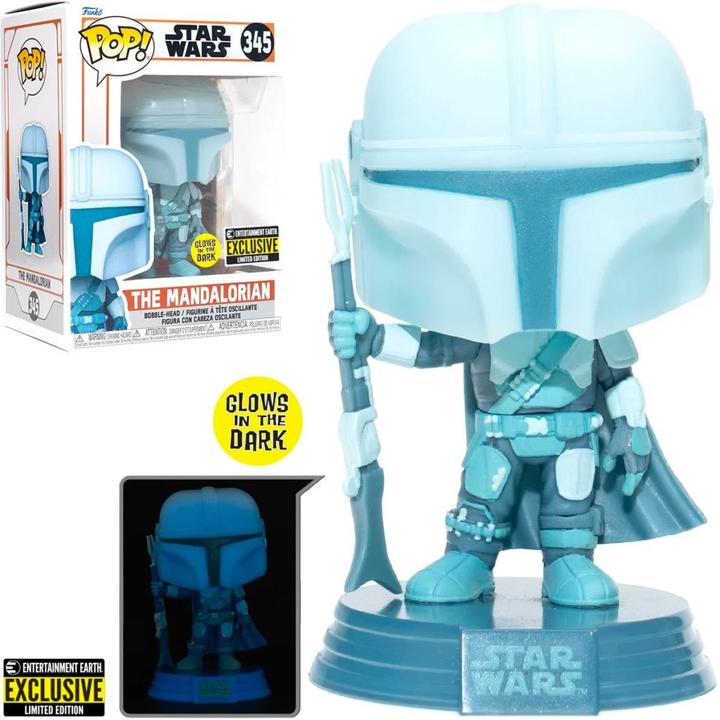 Immagine prodotto Funko Pop! SW Mandalorian : The Mandalorian GITD (345) EXM