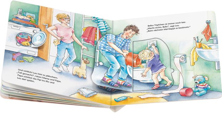 Immagine prodotto Ravensburger Andare nel vasino è facile: un libro di giochi con tanti risvolti (Tedesco)