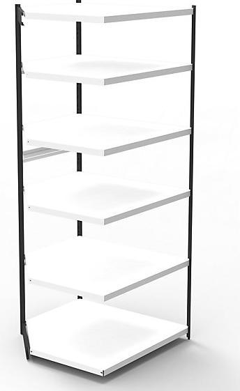 Actual product image kaiserkraft Office shelving system, without rear panel