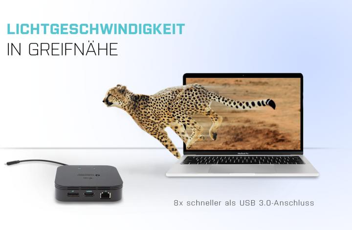 Image du produit i-tec Tb3traveldockpd (Thunderbolt, 4 Ports)