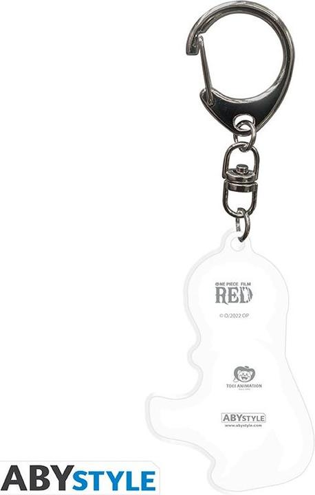 Produktbild ABYstyle ONE PIECE: RED - Acryl Keychain - Shanks X4