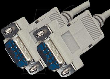 Produktbild Shiverpeaks S-CONN AK 218 SC D-SUB Kabel, 1:1, 9-pol., Stecker/Stecker, 1,8m (Sub-D 9, 180 cm)