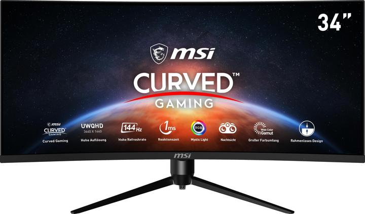 Produktbild MSI Optix MAG342CQRDE (3440 x 1440 Pixel, 34")