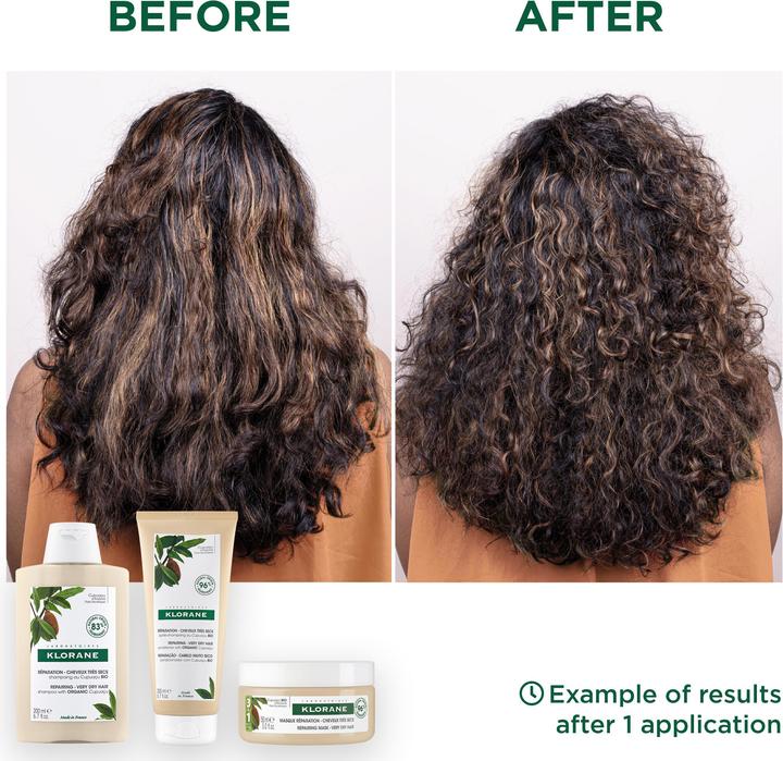 Produktbild Klorane Reparierendes Pflegebalsam mit BIO-Cupuaçu (200 ml)