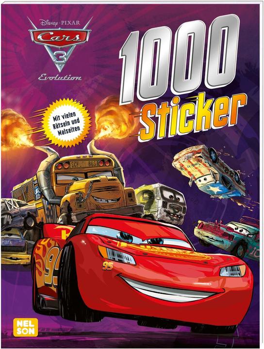 Immagine prodotto Disney Cars 3: 1000 adesivi