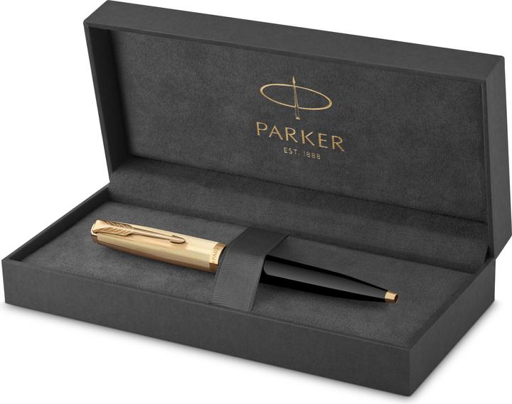 Actual product image Parker Ball pen 51 G.C. M (Black/Gold, 1 x)