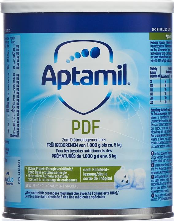 Immagine prodotto Aptamil PDF Specialità alimentari (400 g, dalla nascita)