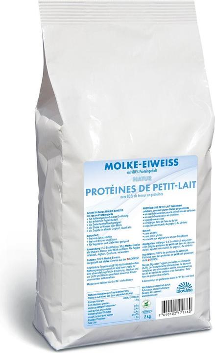 Produktbild Biosana Molke Eiweiss Pulver Natur (1 Stück, Pulver, 2000 g)