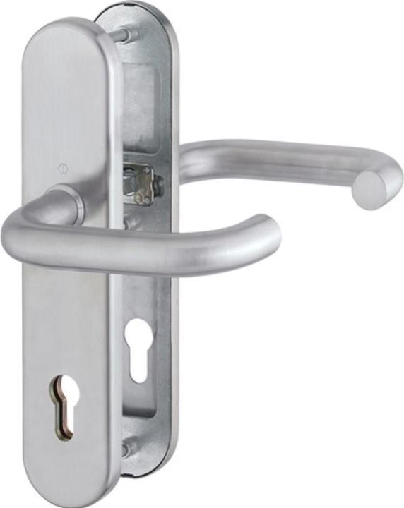 Immagine prodotto Hoppe Set di protezione Paris E138Z/3331/3310 in acciaio inox F69 92 mm 67-72 mm (Set di porte)