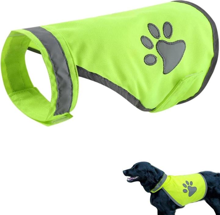 Immagine prodotto Cbx Gilet riflettente ad alta visibilità per cani, gilet di sicurezza per cani - taglia S (S, Gilet per cani)
