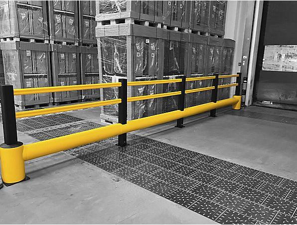 Actual product image Boplan Crash protection railing FLEX IMPACT