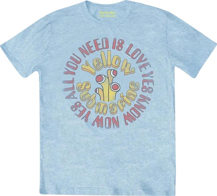 The Beatles Yellow Submarine All You Need Is Love TShirt