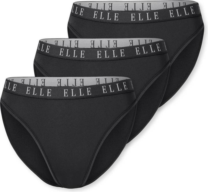 Elle Slip High Leg - LOGO (L, 3er Pack)