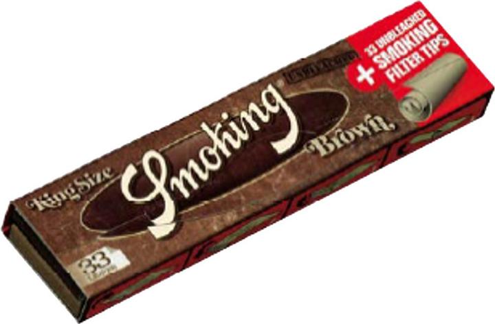 Produktbild Smoking Braun/Brown + Filter Tips KS