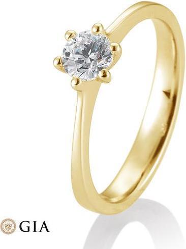 Immagine prodotto Breuning 6 griffe incastonate da 0,40-0,60 ct. (57, 585/14 K Oro)
